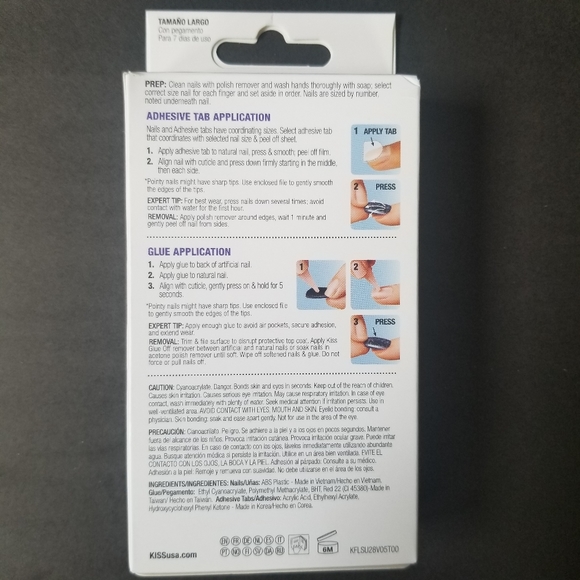 Press-on nails bundle - 3 sets - NIB - KISS, imPRESS, and Salon Perfect - Picture 9 of 14